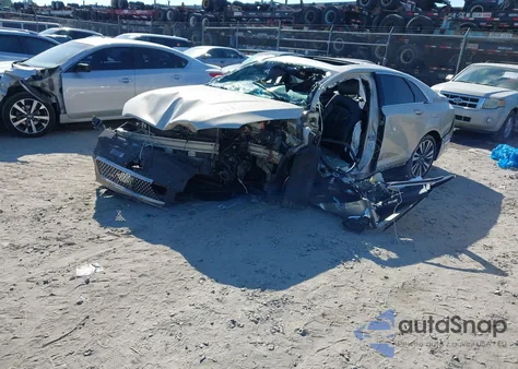 2017 Lincoln Mkz Select из США, поврежденный, VIN 3LN6L5C97HR618741